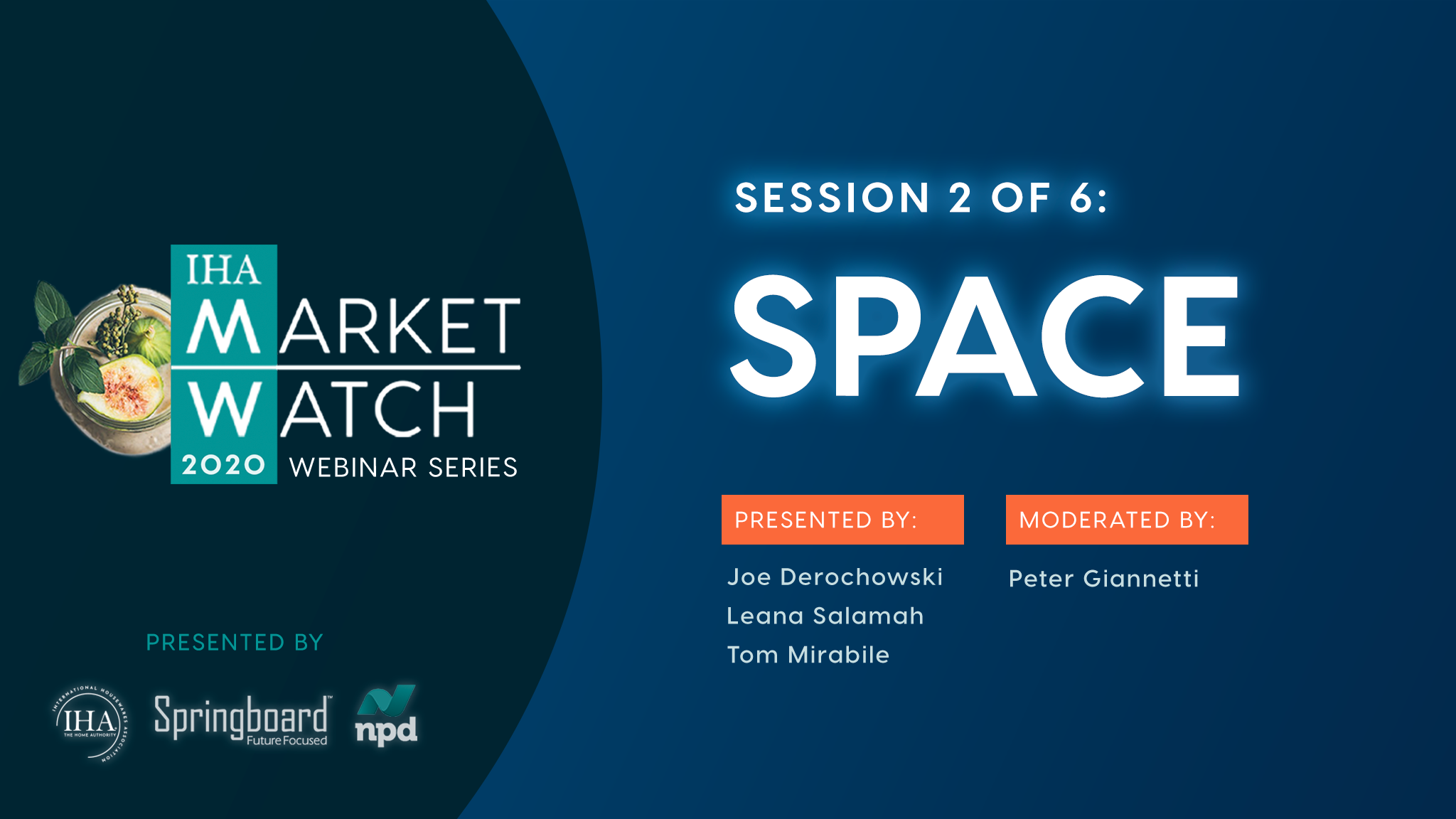 IHA Market Watch - Session 2 - Space