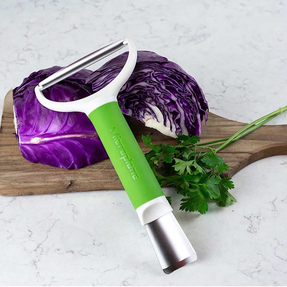 Microplane Mason Jar Slicer: Transform Your Wide-Mouth Jars into a  Versatile Vegetable Cutter - Perfect for Meal Prep & Pickling