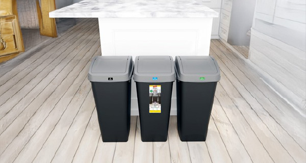 Glad Link & Sort Recycling Station popcorn