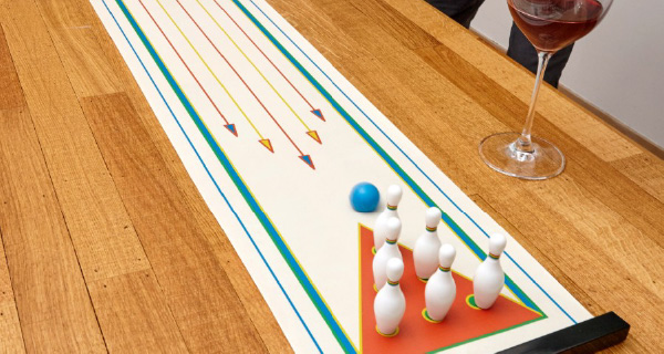 Tabletop Bowling by Kikkerland popcorn