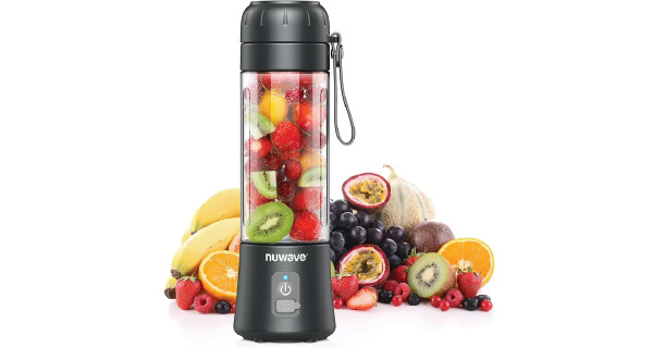 Nuwave On-The-Go Blender popcorn
