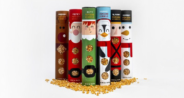 Holiday Edition: Farm Fresh Popcorn Tubes by Wabash Valley Farms popcorn